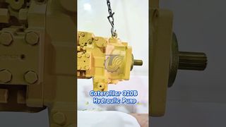 Pompa hydrauliczna CAT 320B | Wyświetlacz części przed montażem?️#pompa hydrauliczna #cat #assemblyprocess