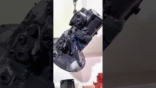 każdy krok pompy hydraulicznej Komatsu PC360-7 jest przezroczysty? #komatsu #pompyhydrauliczne