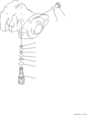 708-7L-01112 708-7L-11111 708-7L-04113 For Komatsu D65EX-12 D65PX-12 Hydraulic HSS MOTOR Original High quality