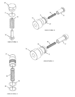 TQCAT 455-2663 424-937 Main Control Valve 349E 349F 352 Mining Construction Demolition Engineering Machinery Parts