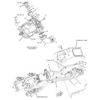 252-2679 CA2522679 20R7022 For TQCAT 953D TRACK LOADER Hydraulic Main Pump Piston Pump PUMP ASSY PUMP GP-PISTON Aftermarket High quality Original