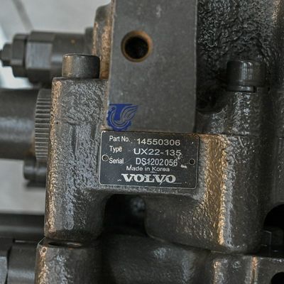 EC135B EC140B Zawór hydrauliczny koparki, VOE14550306 Volvo Części zamienne koparki