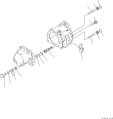 708-1l-00340 708-1l-00330 708-1l-00320 Pierwotna D275A-5D D65EX-15 pompa hydrauliczna
