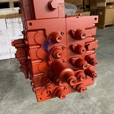 31N6-10110 KPM KMX15RA dla Hyundai R215-7 Red Hydraulic Control Valve Assembly