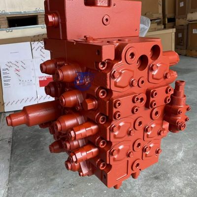 31N6-10110 KPM KMX15RA dla Hyundai R215-7 Red Hydraulic Control Valve Assembly