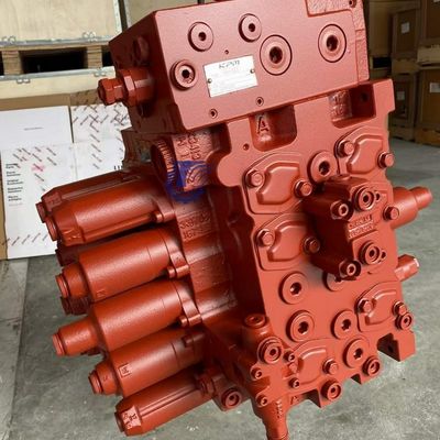 31N6-10110 KPM KMX15RA dla Hyundai R215-7 Red Hydraulic Control Valve Assembly
