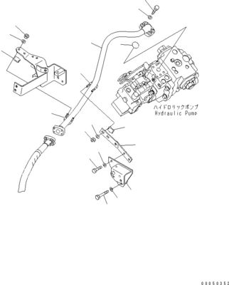 708-1L-00710 708-1L-01710 708-1L-04230 Do ładowarki Komatsu Wa450-6 Wa470-6 Wa480-6 Hydrauliczna główna pompa tłokowa