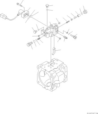 708-1U-00171 708-1U-00150 708-1U-00151 Dla Komatsu WA380-6 WA430-6 Hydraulic Pump Steering Pump