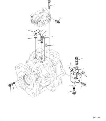 708-1U-00120 708-1U-00140 708-1U-00170 Dla Komatsu WA380-6 WA430-6 Hydraulic Pump Steering Pump