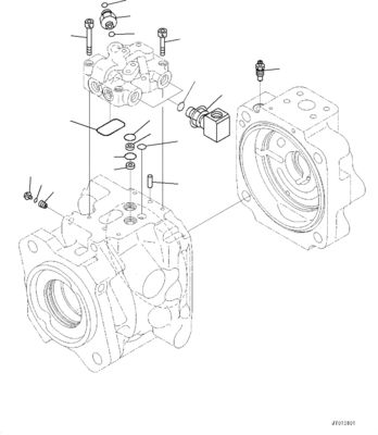 708-1W-00820 708-1W-00731 708-1W-00952 Do Komatsu WA500-6 Hydraulic Pump STEERING Pump oryginalna Wysoka jakość