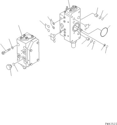 708-45-10204 708-4L-00910 708-45-11204 dla Komatsu WA700-3 WA800-3 pompa hydrauliczna pompa przełączająca oryginalny wysokiej jakości