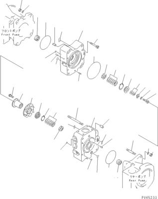 708-45-10204 708-4L-00910 708-45-11204 dla Komatsu WA700-3 WA800-3 pompa hydrauliczna pompa przełączająca oryginalny wysokiej jakości