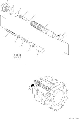 708-1W-00600 708-1S-00910 R7081S00910 R7081W00600 Do Komatsu D475A-5 Bulldozer hydrauliczny Fan Pump Piston pompa oryginalna