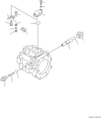 708-1W-00600 708-1S-00910 R7081S00910 R7081W00600 Do Komatsu D475A-5 Bulldozer hydrauliczny Fan Pump Piston pompa oryginalna
