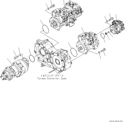 708-2G-00800 708-2G-00801 708-2G-01081 Do ładowarki Komatsu WA600-6 Hydraulic Pump Piston Pump Pompa główna Wysoka jakość