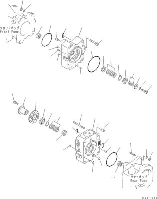708-2L-00950 708-25-02044 708-2L-00951 708-2L-05420 Dla Komatsu WA800-3 WA900-3 WYPRZYWAJĄCY WYPRZYWAJĄCY