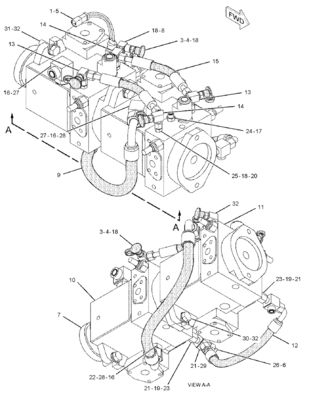 159-9458 0R7791 Do CAT CS-533D CS-583E CS-663E CS-573E CP-533D A4VG56 Hydraulic MAIN PUMP PUMP GP-PISTON (PROPEL, AXLE)