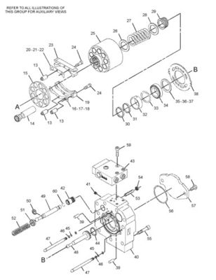 299-5790 20R3400 Do CAT Track D7R II D7R XR HPR135 PUMPA GP-PISTON IMPLEMENT STEERING hydraulic MAIN PUMP