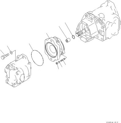 708-1L-00300 R7081L00300 708-1L-01310 708-1L-04010 Do spychacza Komatsu D275AX-5 Hydrauliczna pompa sprzętu roboczego oryginał