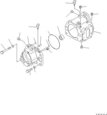 708-1L-00370 708-1L-01310 708-1L-04010 Do Komatsu Bulldozer D275AX-5E0 Hydraulic Pump Piston pump Rynek wtórny