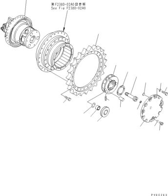 706-86-01550 706-86-43210 Dla Komatsu D31EX-21 D37PX-21 D39EX-21 Bulldozer hydrauliczny TRAVEL MOTOR oryginalny Wysoka jakość