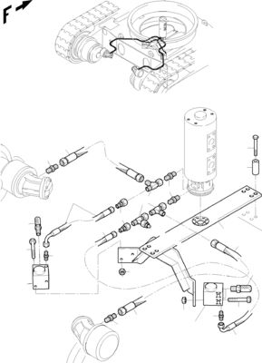 65489140 Do koparki Komatsu PC3000-6 4000-6 7000-6 8000-6 Hydraulic Travel MOTOR Drive Motor