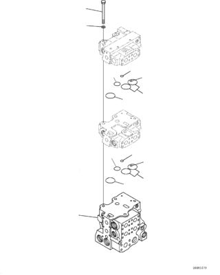 723-63-24100 723-64-24100Dla Komatsu D65EX-15 D65EX-15E0 D65PX-15 D65PX-15E0 D65WX-15E0 BULLDOZERY Hydrauliczne Główne zawory sterujące Maszyny budowlane Części pojemne Wysokiej jakości oryginał