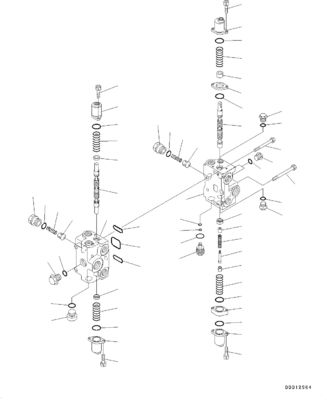 709-82-12400 709-83-12400 709-84-12400 709-85-12400 Dla Komatsu WA200-5L WA200-5 WA200-6 LOADERY KOŁOWE WALWY Główne zawory sterowania hydrauliczne Maszyny budowlane Części do sprzedaży detalicznej Wysokiej jakości oryginał
