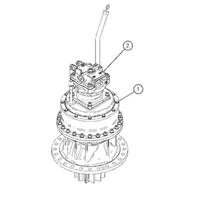 4509350 4509351 2332530 3640983 2095895 Do kategorii 390 330D 336D 340D Hydrauliczny silnik swingowy swingowy reduktor swingowy reduktor swingowy skrzynia biegów swingowe urządzenie swingowe (poza)