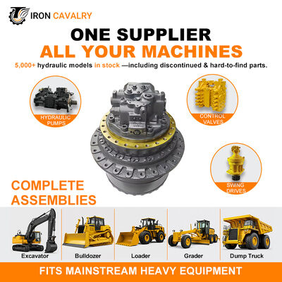 IRON CAVALRY Professional Track Drive Assembly 706‑88‑00110 706-88-00151 Durable Replacement Spare Part For PC400 Heavy Equipment Excavator