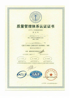 Chiny Guangzhou Tieqi Construction Machinery Co., Ltd. Certyfikaty